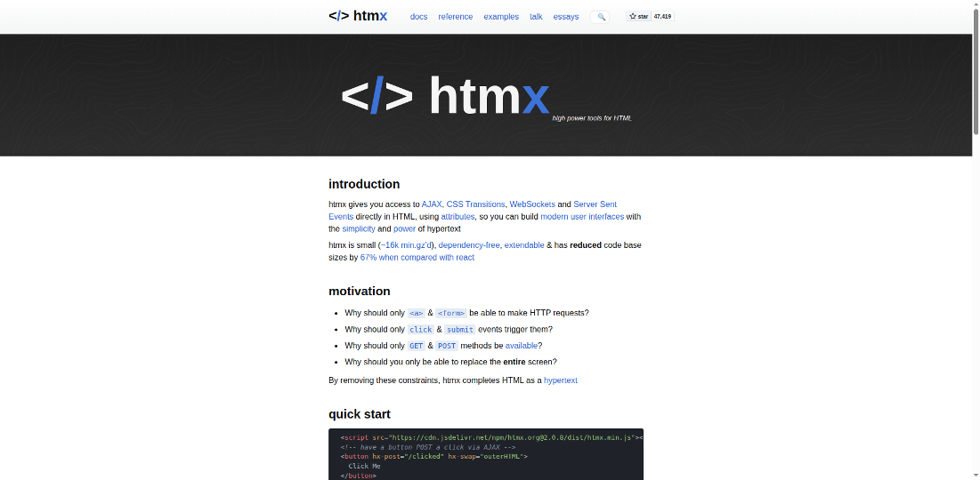 HTMX + Spring Boot