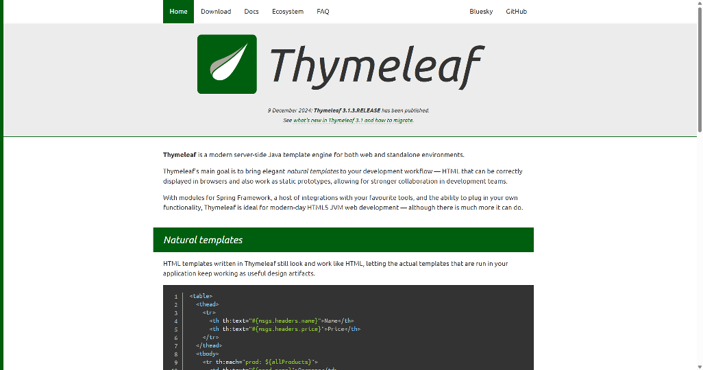 Thymeleaf