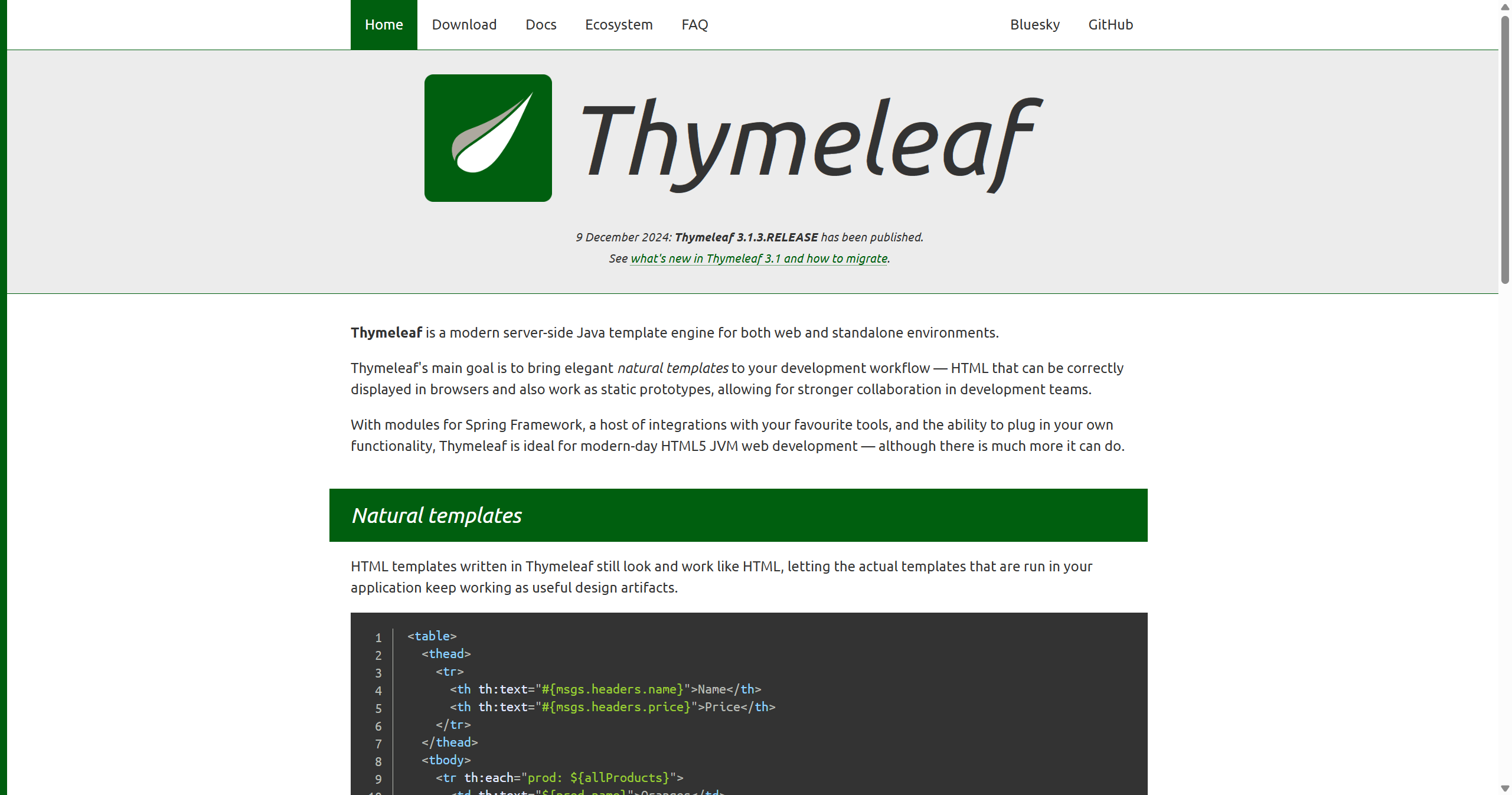 Thymeleaf